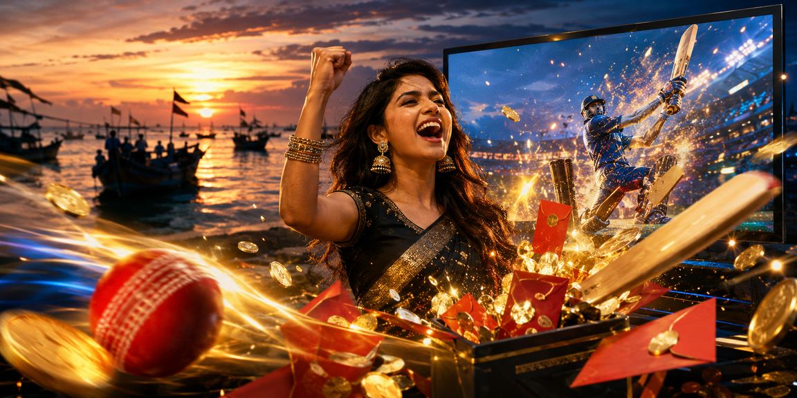 কক্সবাজারে বসে মোবাইলে bagi 3 - এ ক্রিকেট বেটিং করছেন একজন ব্যবহারকারী